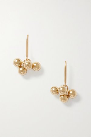 Gold Oh gold-tone earrings | Isabel Marant | NET-A-PORTER