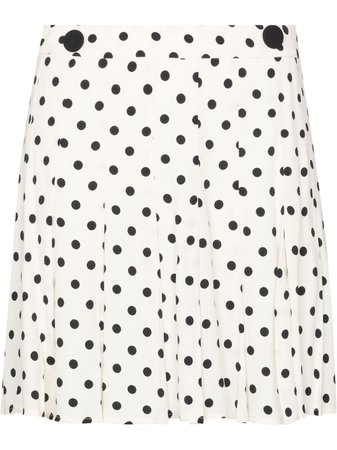 Reformation Portia Pleated Mini Skirt - Farfetch