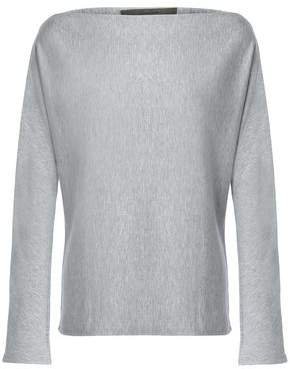 Melange Fleece Sweatshirt
