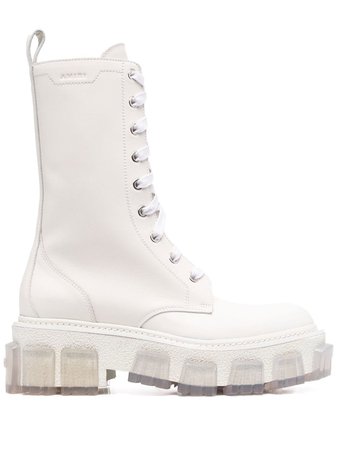 AMIRI Chunky lace-up Leather Boots - Farfetch