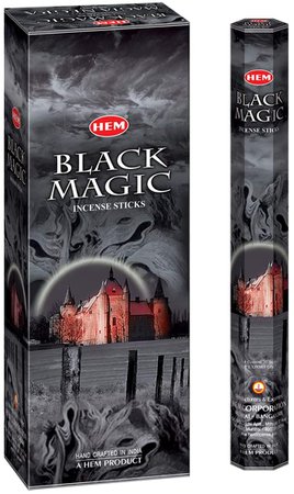 *clipped by @luci-her* Hem Black Magic Incense Sticks - 120 Incense Sticks: Home & Kitchen