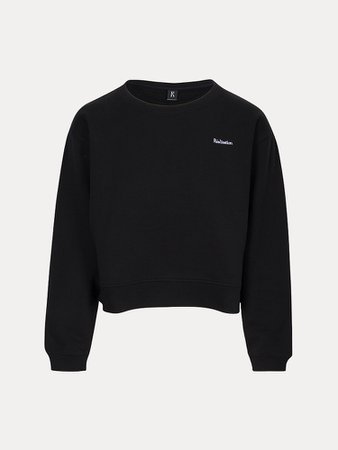 Réal Sweatshirt | Black with White Logo | Réalisation Par