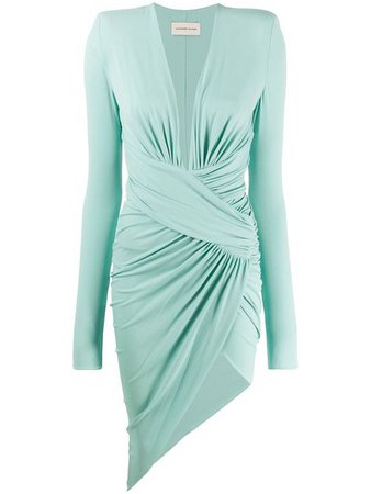 aqua pastel dress