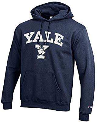 Yale Bulldogs Hooded Sweatshirt Varsity Navy
