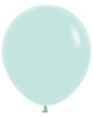Buy 18" Pastel Matte Green Large (25pcs) balloons for only 8.5 USD by Sempertex - Balloons Online