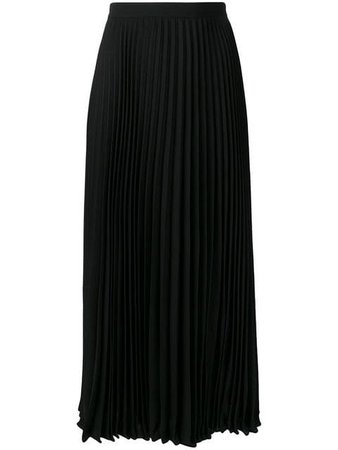 Valentino pleated midi skirt