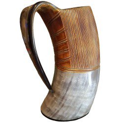 Celtic Rim Drinking Horn | Viking Drinking Horn