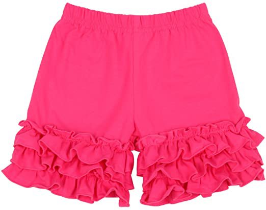 Amazon.com: Slowera Baby Girls Cotton Ruffles Shorts Pants: Clothing