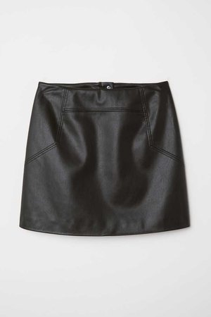 Short skirt - Black - Ladies | H&M GB