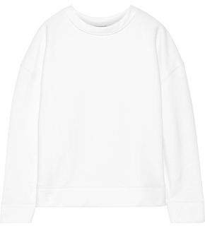 Cotton-blend Fleece Sweatshirt