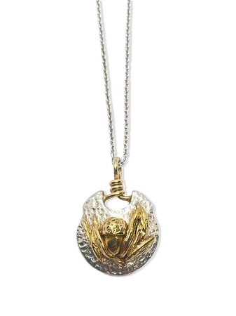KATHERINE ALEXANDRA BRUNACCI acorn medallion necklace - FARFETCH