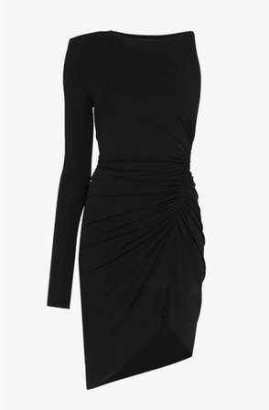 Alexandre Vauthier Asymettric Fitted Dress
