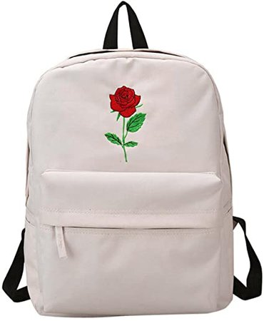 backpack rose white
