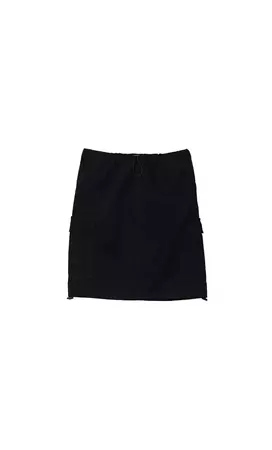 Parachute skirt with stoppers - Women's fashion | Stradivarius United States