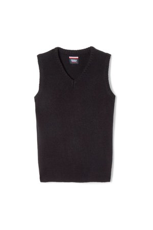 School Uniform V-Neck Boys Sweater Vest, Size 4-7 | French Toast - French Toast