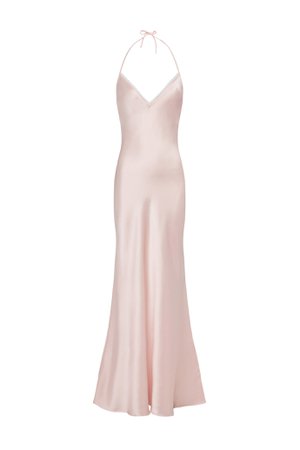 The Slip Dress - Dusky Pink Silk– SERENA BUTE