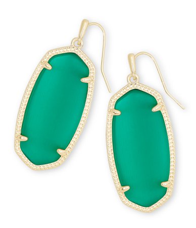 kendra scott green earrings