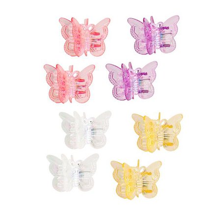SO® Warm Tone Shiny Butterfly Hair Clip Set