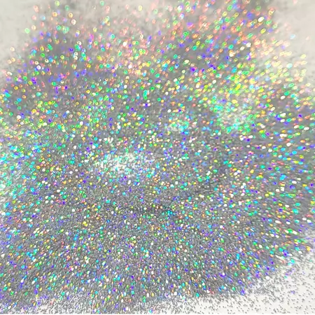Silver Holographic Glitter Eyeshadow GL07 Silver Prism, 5 Gram Jar – GlitterGaloreandMore.com