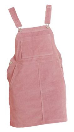 Pink Overalls Skirt
