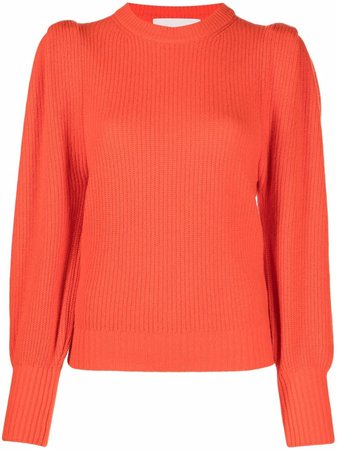 Shop 8pm ruched-detail sweater with Express Delivery - FARFETCH