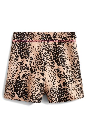 J.Crew Leopard Print Trouser Shorts | Nordstrom