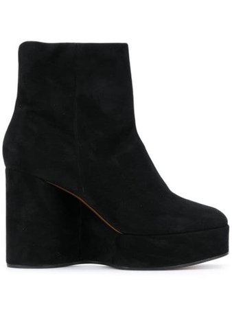 Shop black Clergerie Belen platform boots with Express Delivery - Farfetch