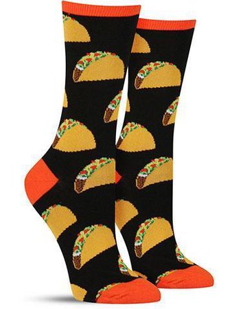 Taco Socks | Fun Food Designs by Socksmith | The Sock DRawer