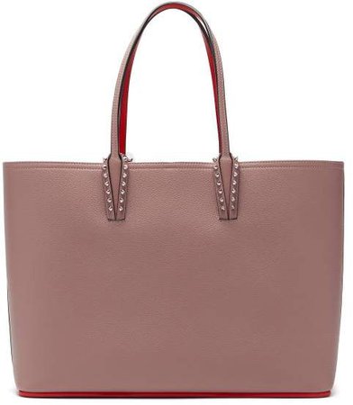 Cabata Spike Embellished Tote Bag - Womens - Light Pink