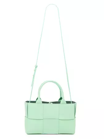 Shop Bottega Veneta Intreccio Leather Shoulder Bag | Saks Fifth Avenue