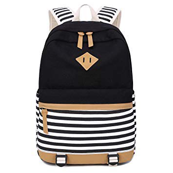 Black and White Backpack