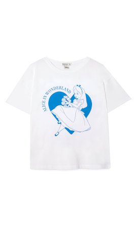 Alice in Wonderland T-shirt - Women's T-shirts | Stradivarius United States
