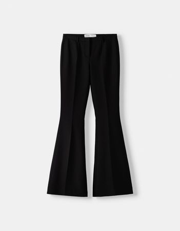 Maxi flared pants - Blazers & suits - Women | Bershka