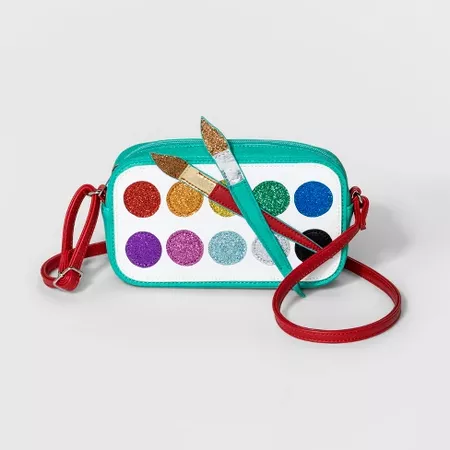 Girls' Paint Crossbody Bag - Cat & Jack : Target