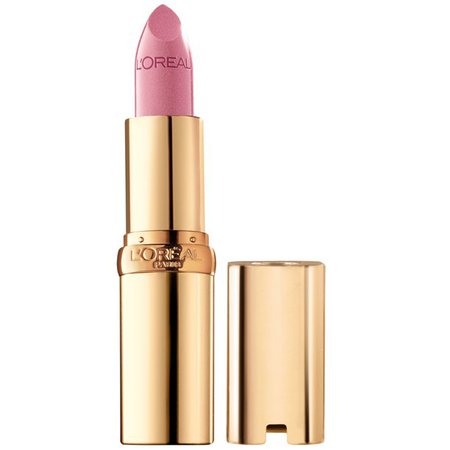 L'Oreal Paris Colour Riche Original Satin Lipstick for Moisturized Lips, Tickled Pink, 0.13 oz. - Walmart.com - Walmart.com