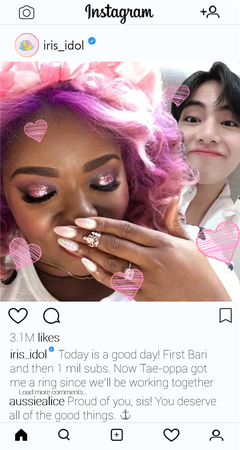 Instagram | Iris and Tae 1