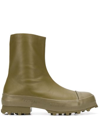 Shop green CamperLab ankle length rain boots with Express Delivery - Farfetch