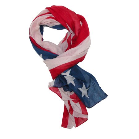 scarf American flag