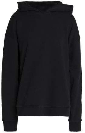 Oversized Appliqued French Cotton-terry Hoodie