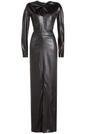 Faux-Leather Gown Gr. FR 40