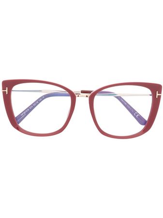 TOM FORD Eyewear cat-eye Frame Glasses - Farfetch
