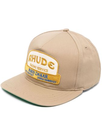 Rhude logo-patch Trucker Cap - Farfetch