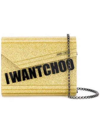 Jimmy Choo Candy Glitter I Want Choo Bag $995 - Buy SS18 Online - Fast Global Delivery, Price