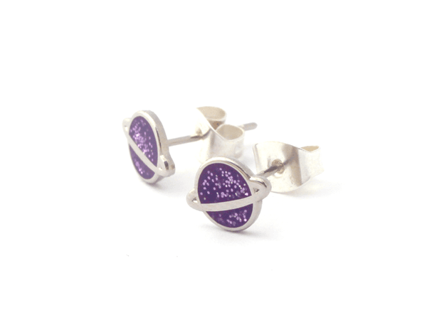 purple planet earrings - Pesquisa Google