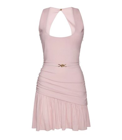 Versace pink dress