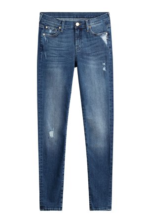 Distressed Skinny Jeans Gr. 27