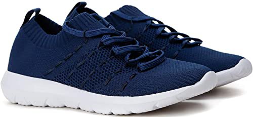 Zoophyter Women's Running Shoes Athletic Tennis Walking Slip On Sneakers Dark Blue : Amazon.ca: Clothing, Shoes & Accessories