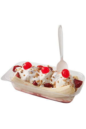 *clipped by @luci-her* Banana Split Full Menu | Andy's Frozen Custard
