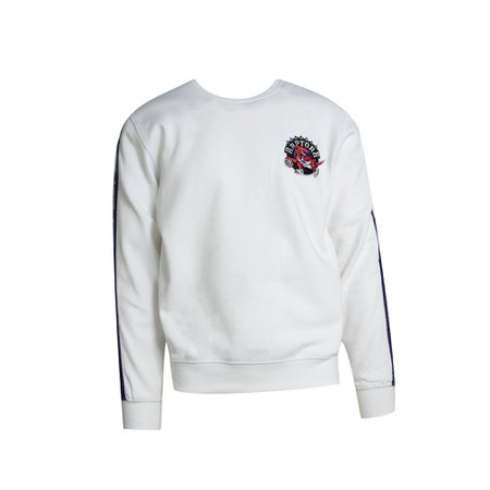 Raptors Mitchell & Ness Men's HWC Satin Arms Crew Sweater – shop.realsports