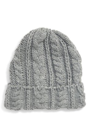 Topshop Cable Knit Beanie | Nordstrom
